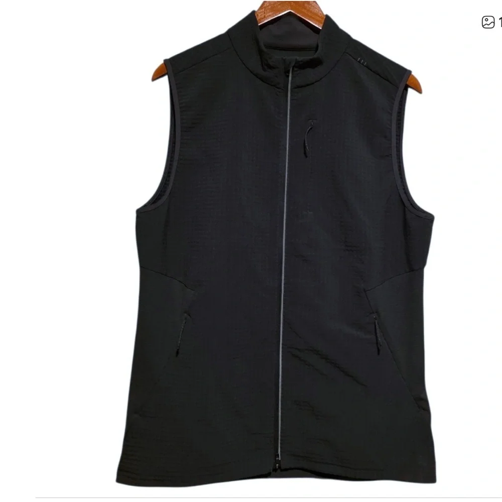 lululemon Cold Terrain Fleece Vest Graphite Grey Size Medium - Picture 1 of 5